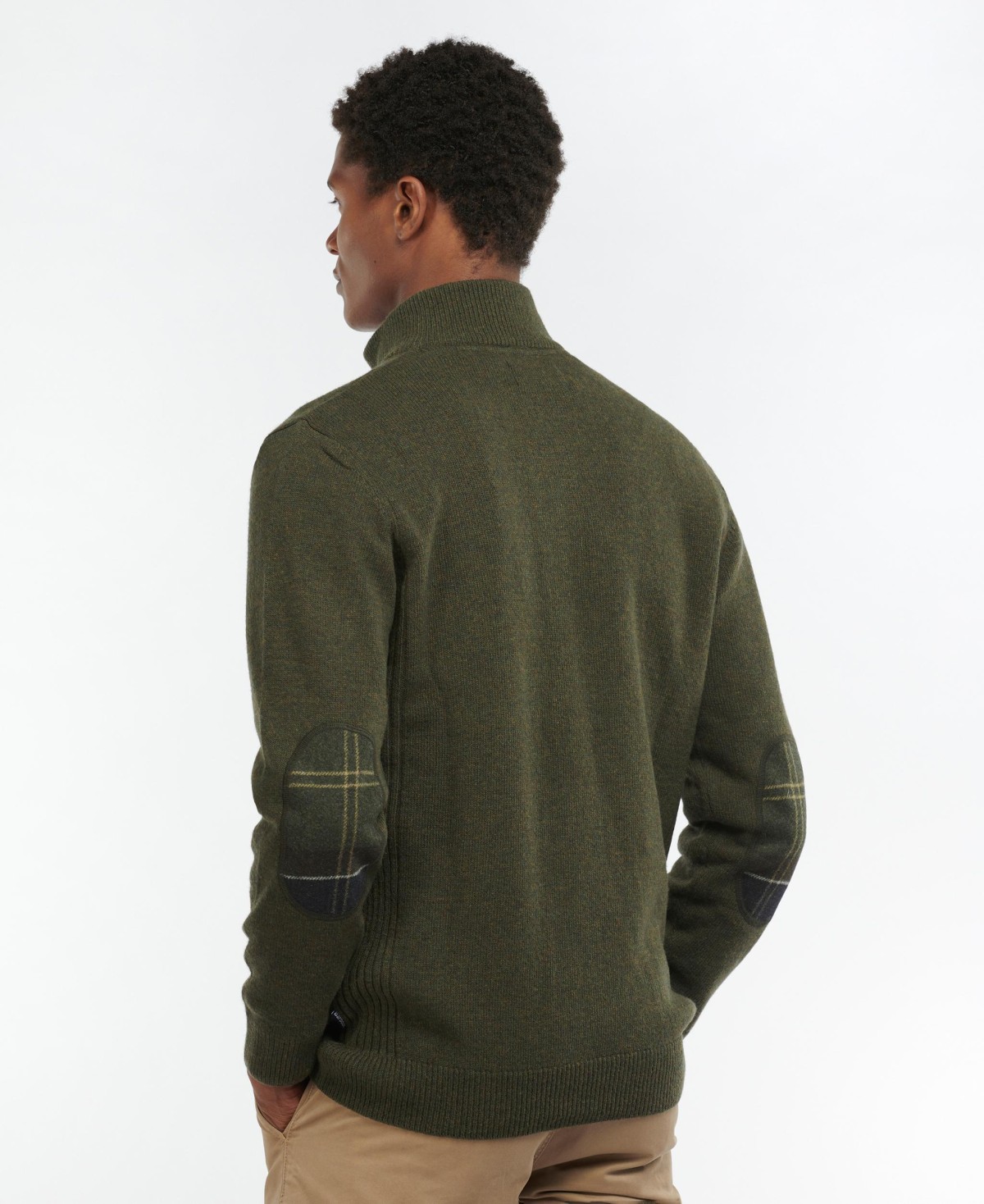 Pull col camionneur en laine homme Holden Barbour