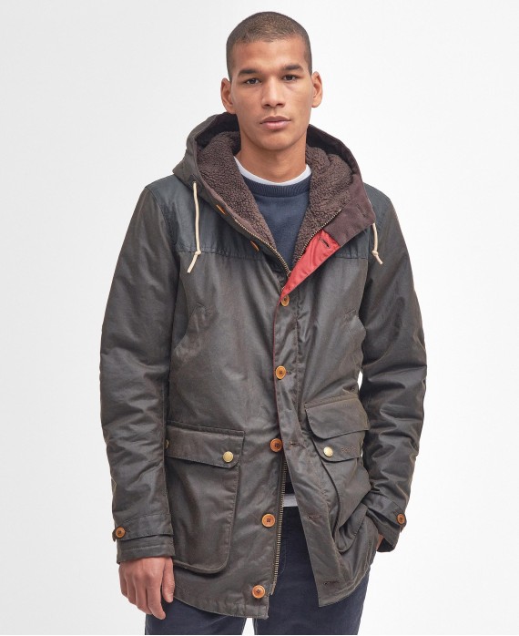 Manteau parka huilé homme Game Parka Barbour