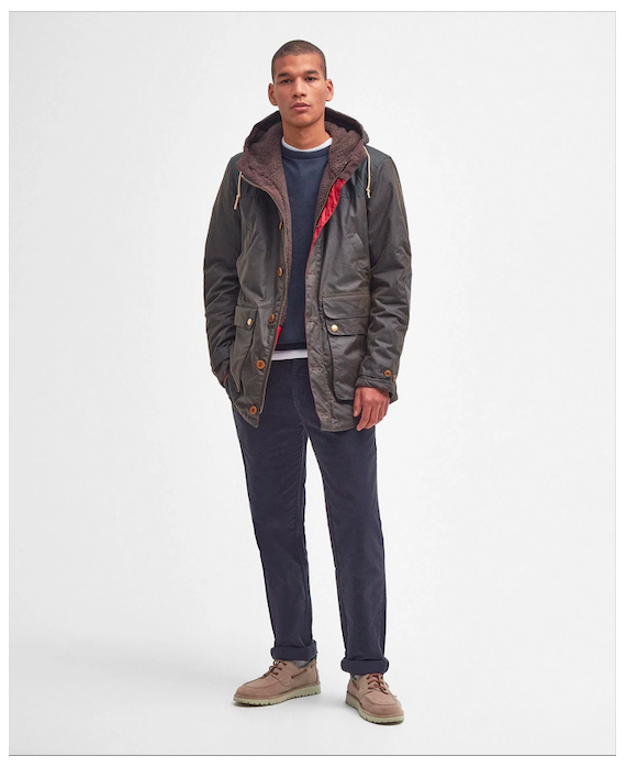 Manteau parka huilé homme Game Parka Barbour