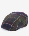 Casquette plate en tartan Galingale Barbour