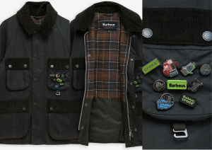 Veste Barbour crocs collaboration