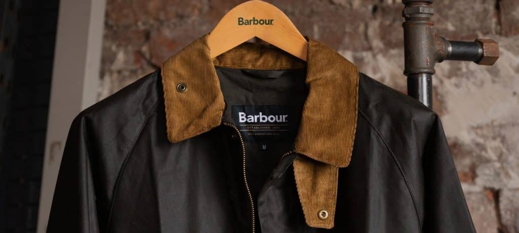 fausse veste Barbour
