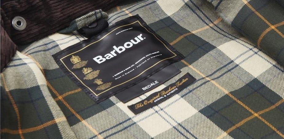 Fausse veste Barbour