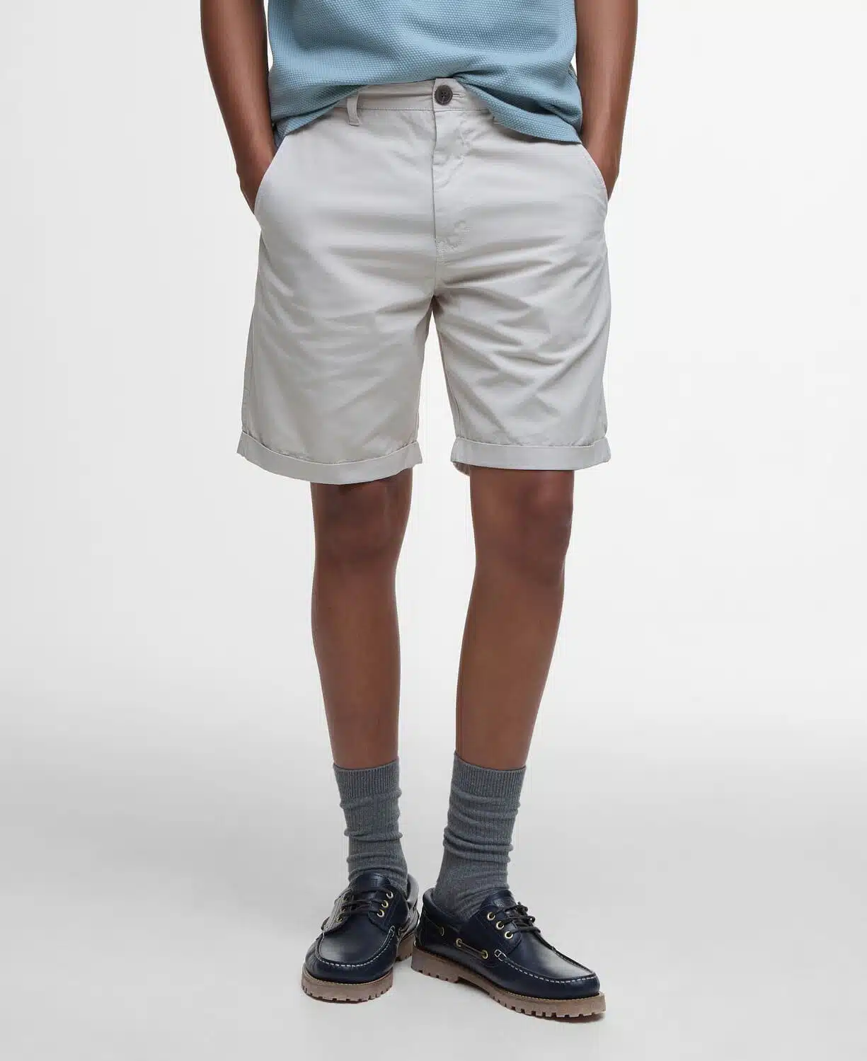 Short bermuda homme glendale barbour mist beige