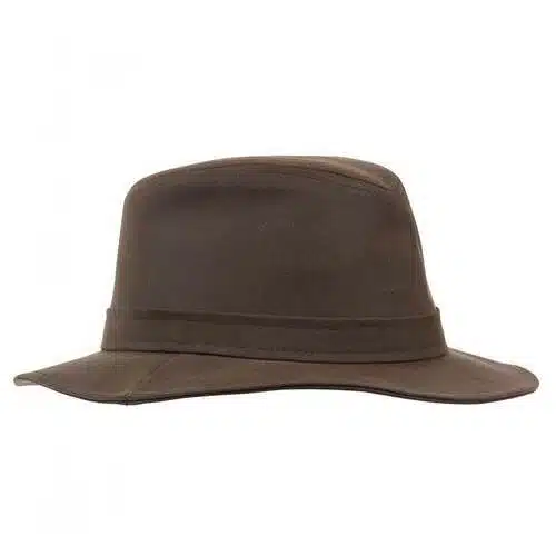 Chapeau huilé barbour vintage wax bushman