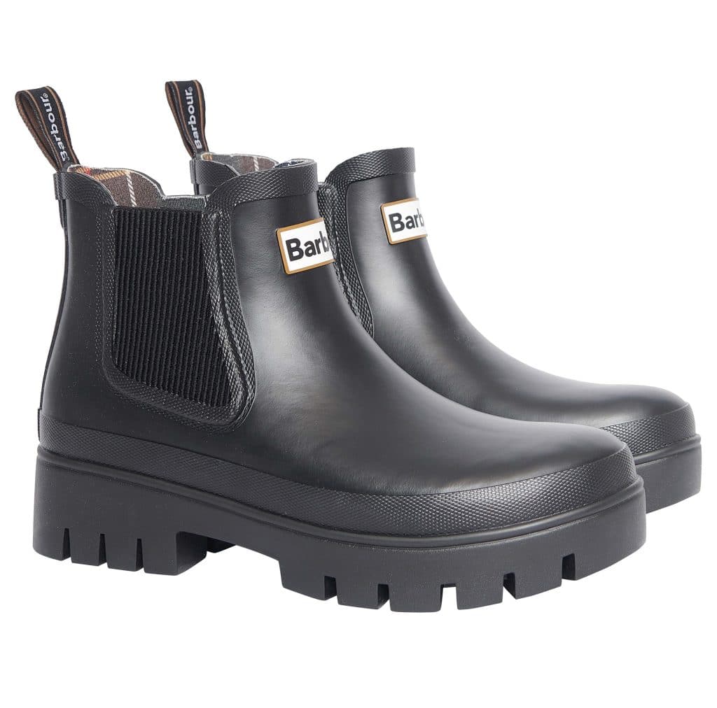Bottines de pluie femme Halton Barbour