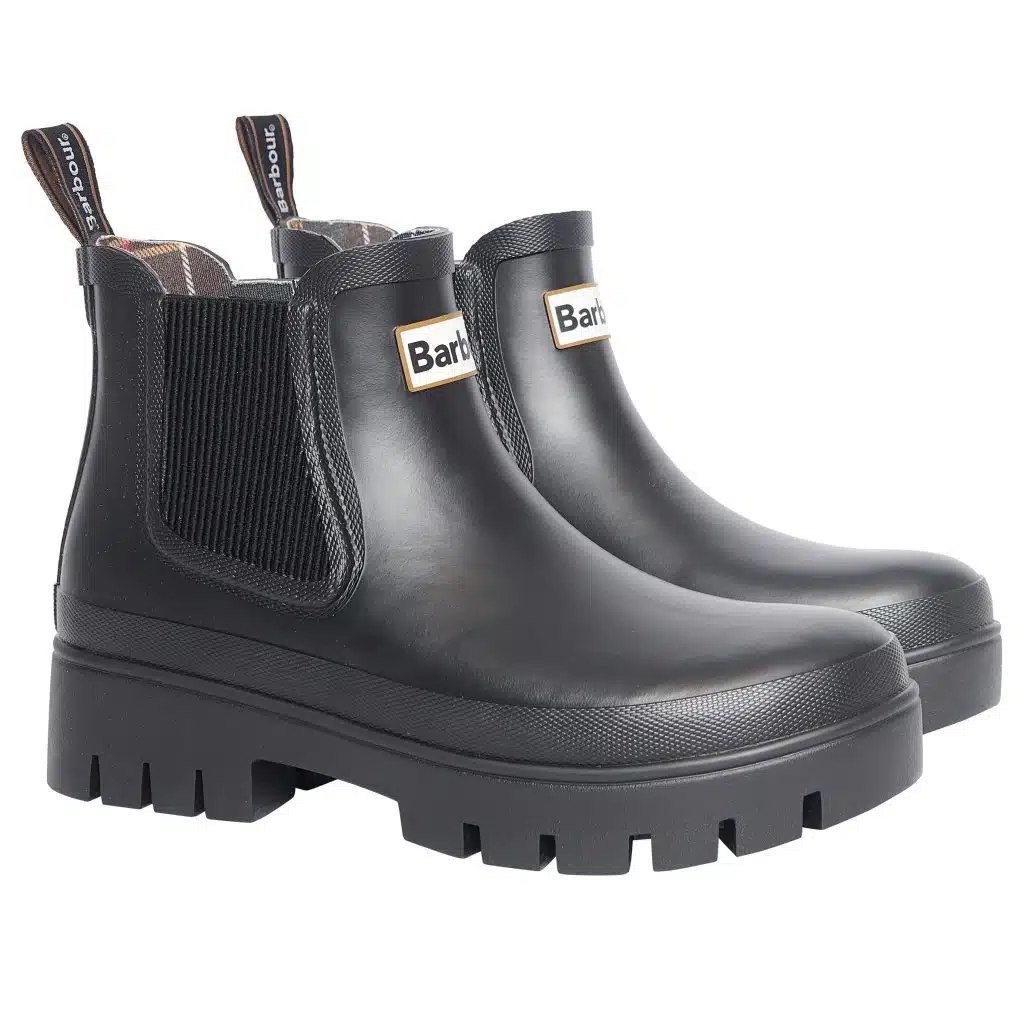 Bottines de pluie femme Halton Barbour