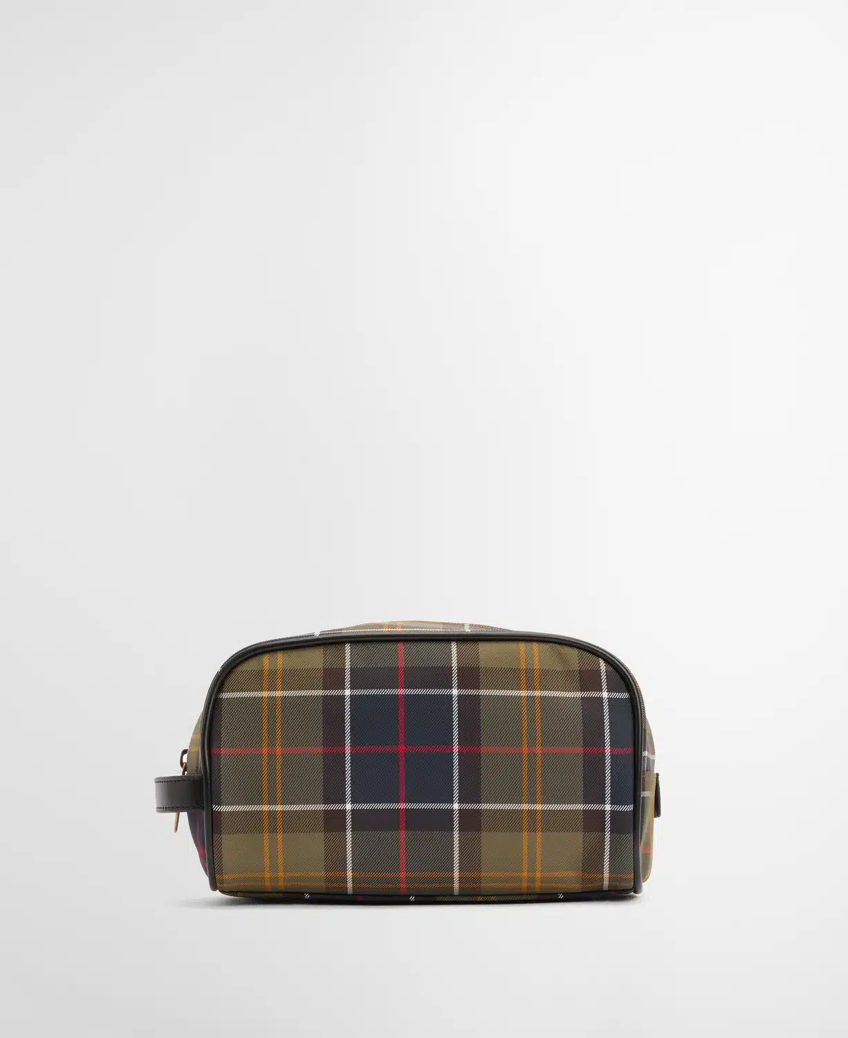 Trousse de toilette en tartan barbour