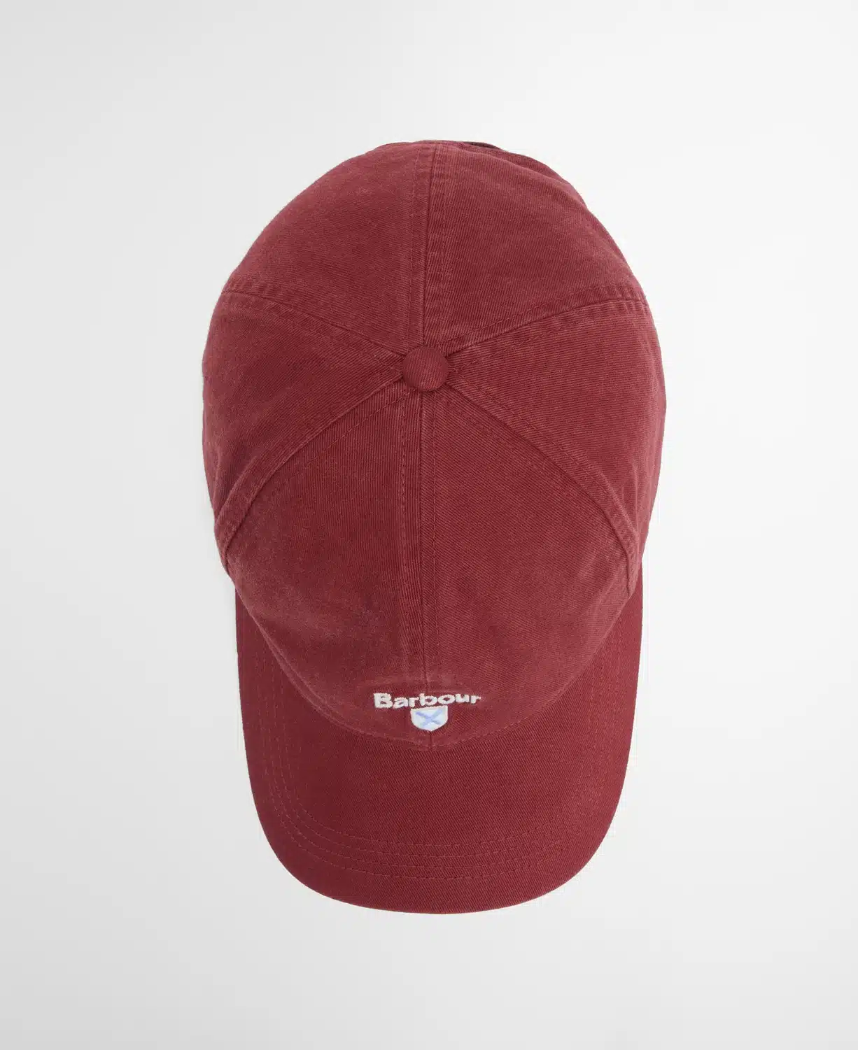 Casquette en coton Cascade Sports Cap Fired Brick Barbour