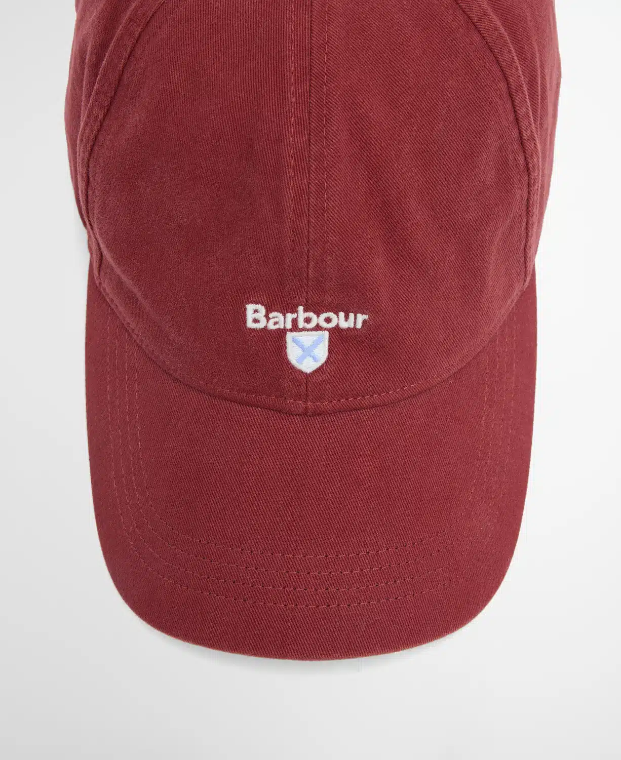 Casquette en coton Cascade Sports Cap Fired Brick Barbour