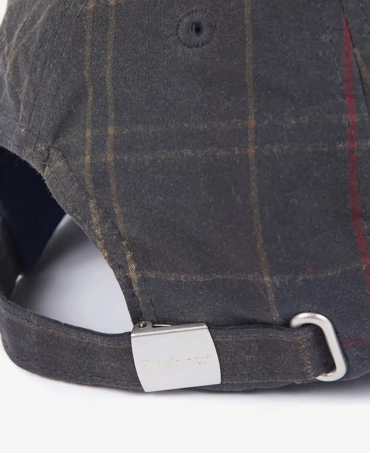Casquette huilée en tartan Darwen Barbour