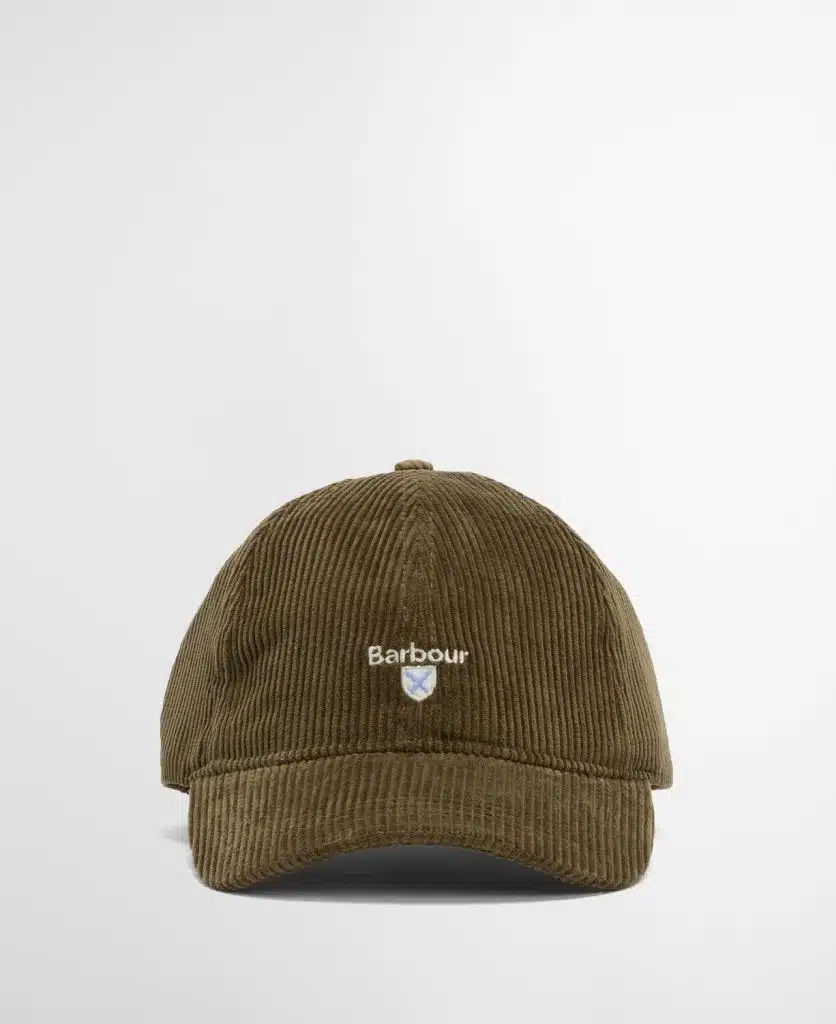 Casquette en velours côtelé Preston Barbour