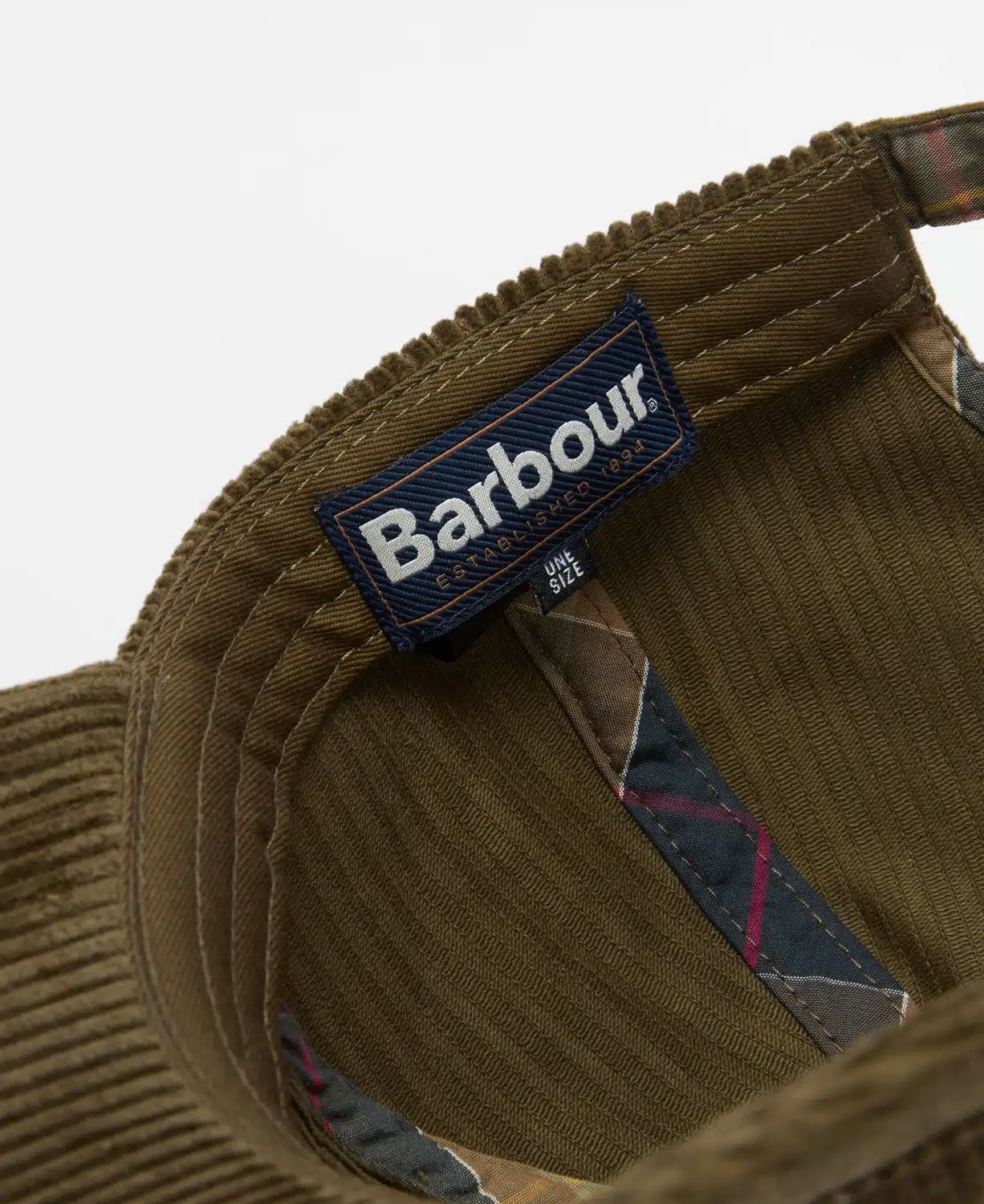 Casquette en velours côtelé Preston Barbour
