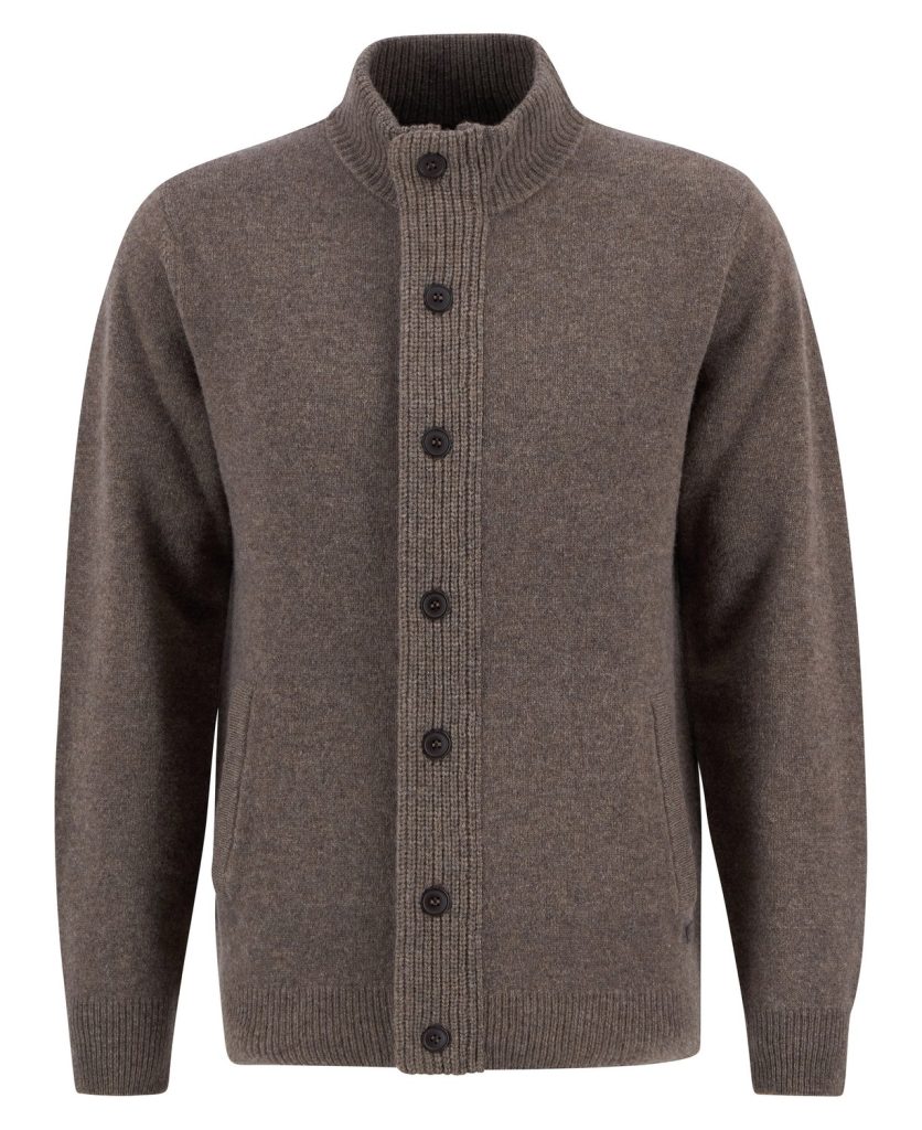Gilet Patch Zip Through Barbour