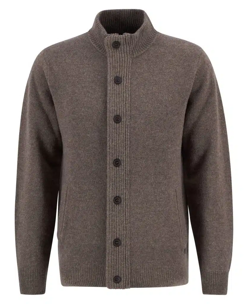 Gilet Patch Zip Through Barbour