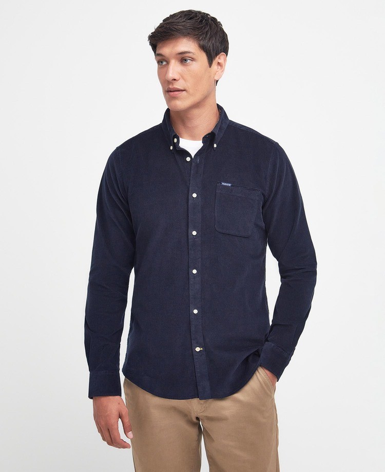 Chemise Ramsey Bleu marine Barbour