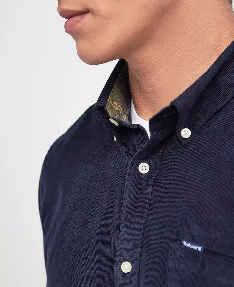 Chemise Ramsey Bleu marine Barbour
