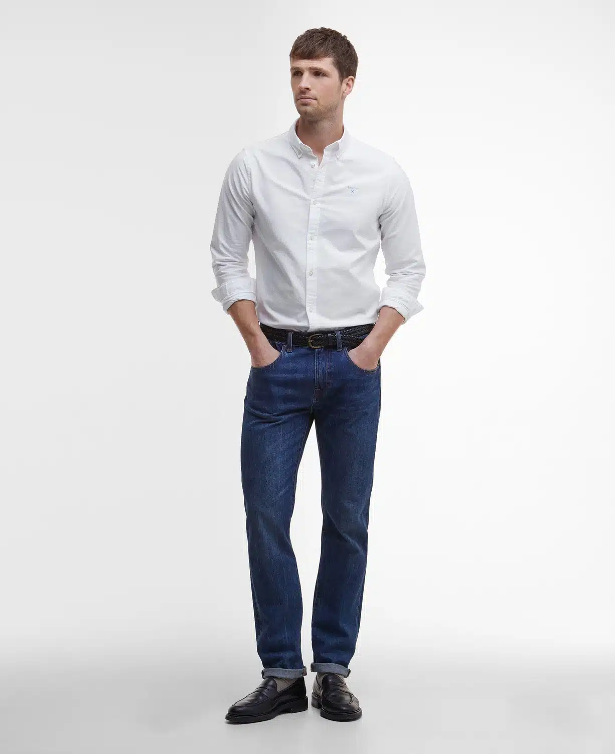 Chemise blanche Oxtown Barbour