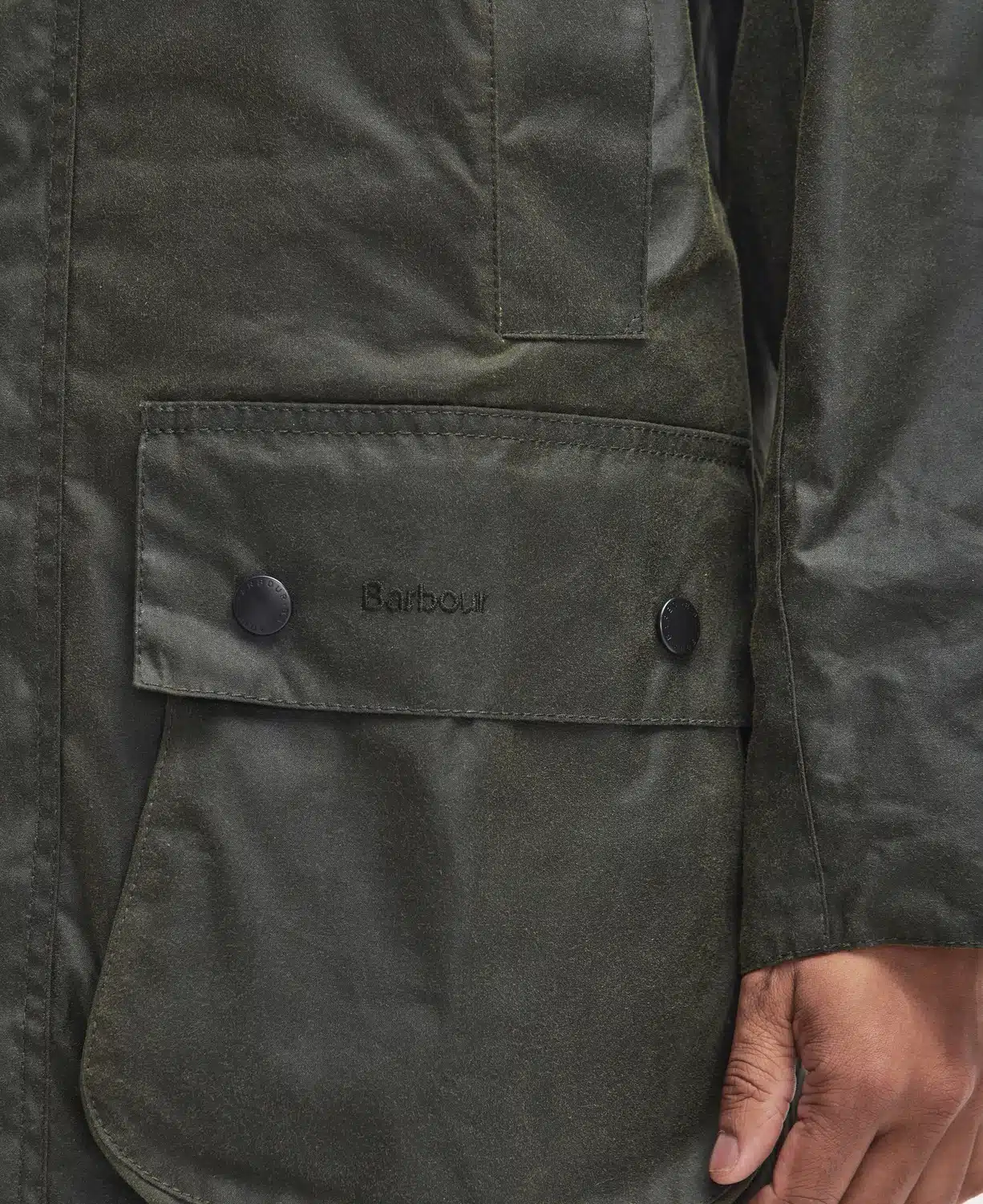 Veste huilée Border Barbour