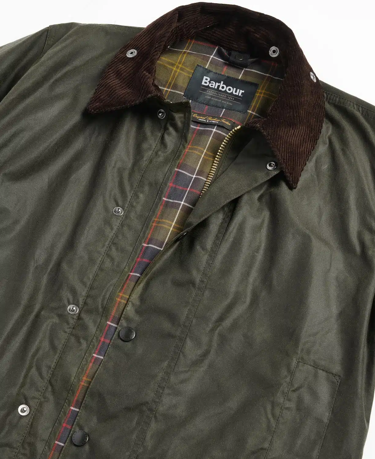 Veste huilée Border Barbour