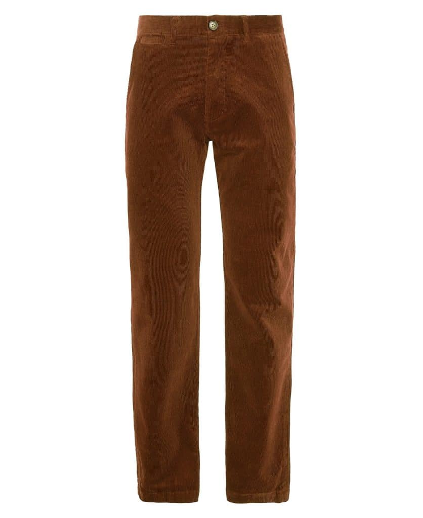 Pantalon en velours côtelé fauve Stretch Cord Barbour