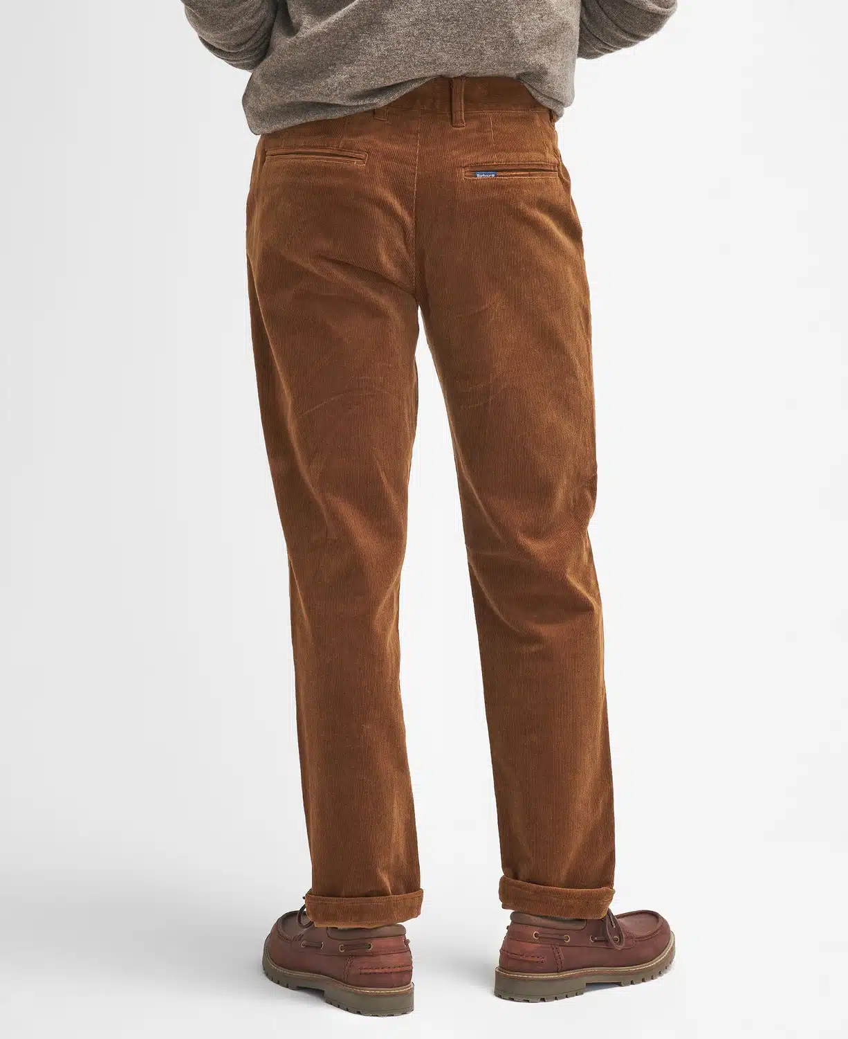 Pantalon en velours côtelé fauve Stretch Cord Barbour