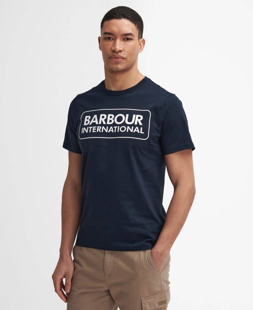T-shirt Large Logo Barbour International