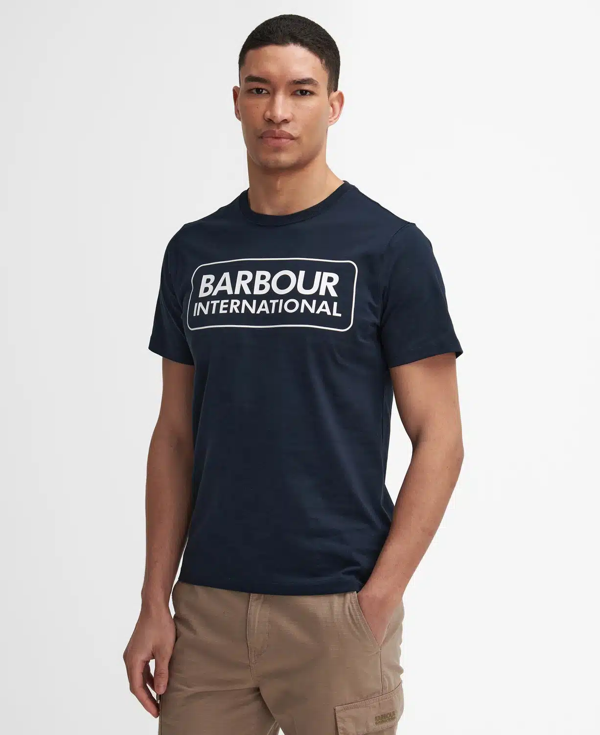 T-shirt Large Logo Barbour International