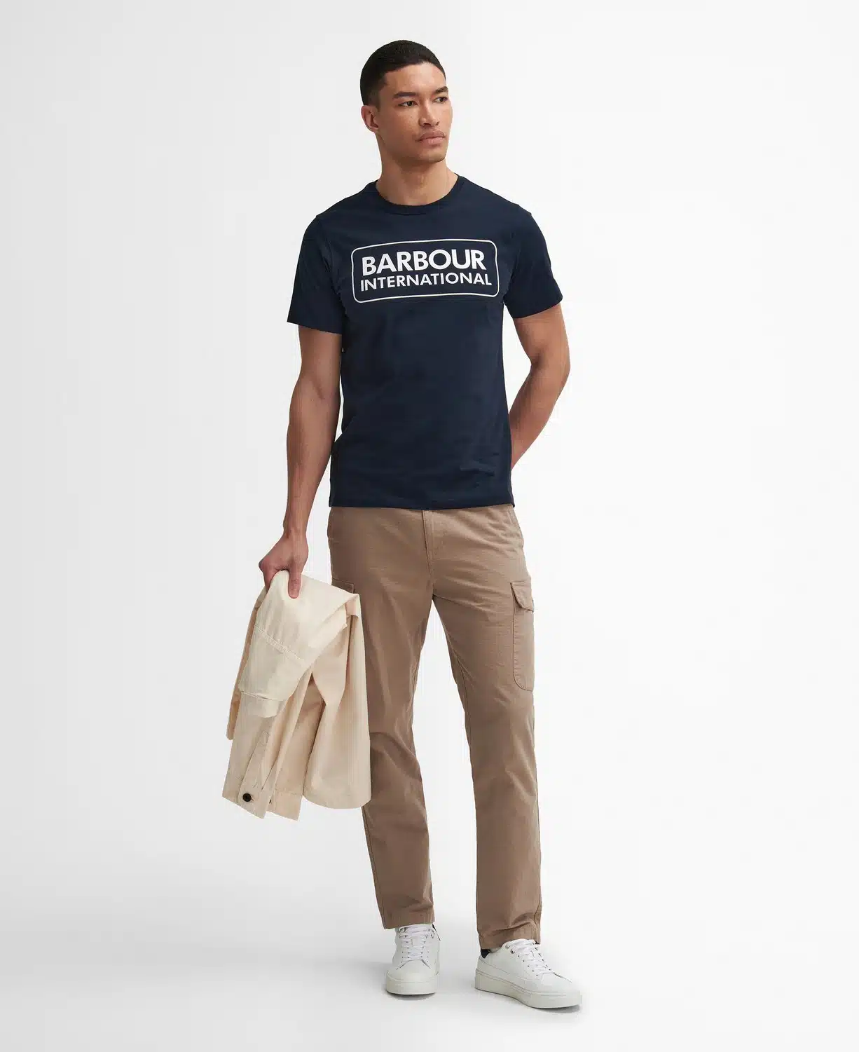 T-shirt Large Logo Barbour International