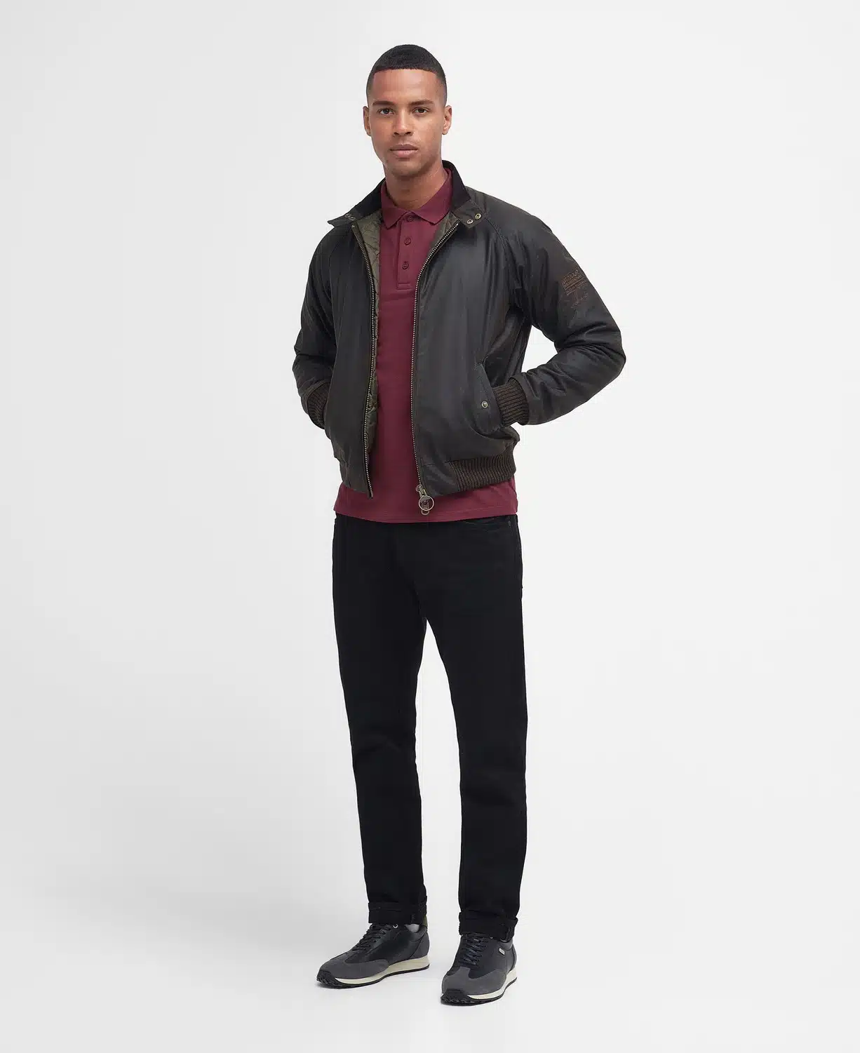 Veste huilée Merchant Barbour International