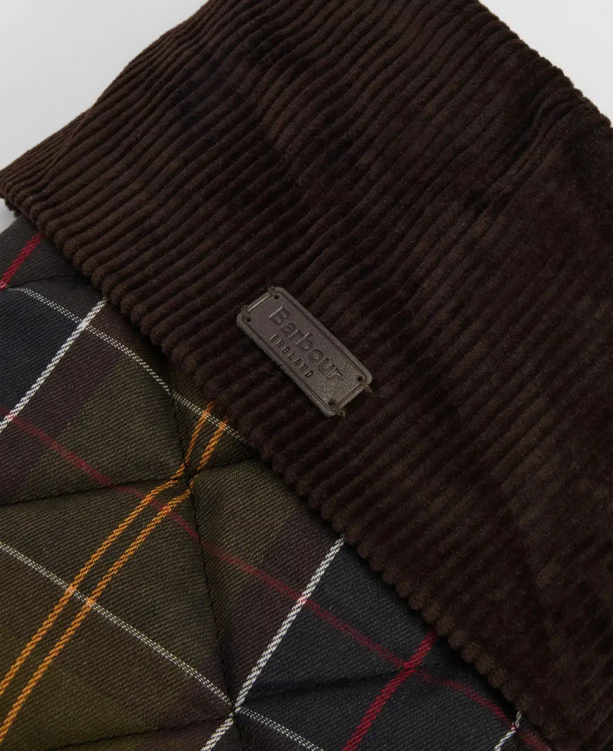 Chaussette de Noël en tartan Barbour