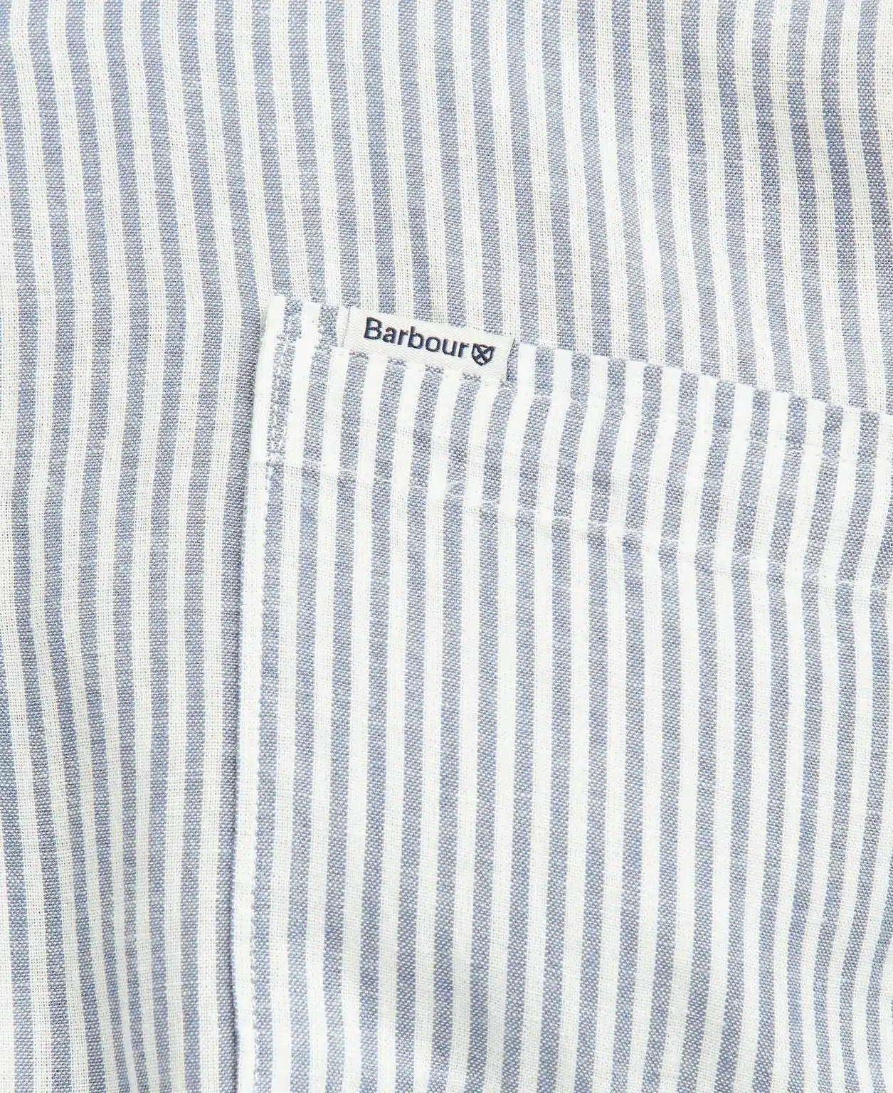 Chemise Barbour Deerpark Summer pour homme en lyocell et lin avec rayures