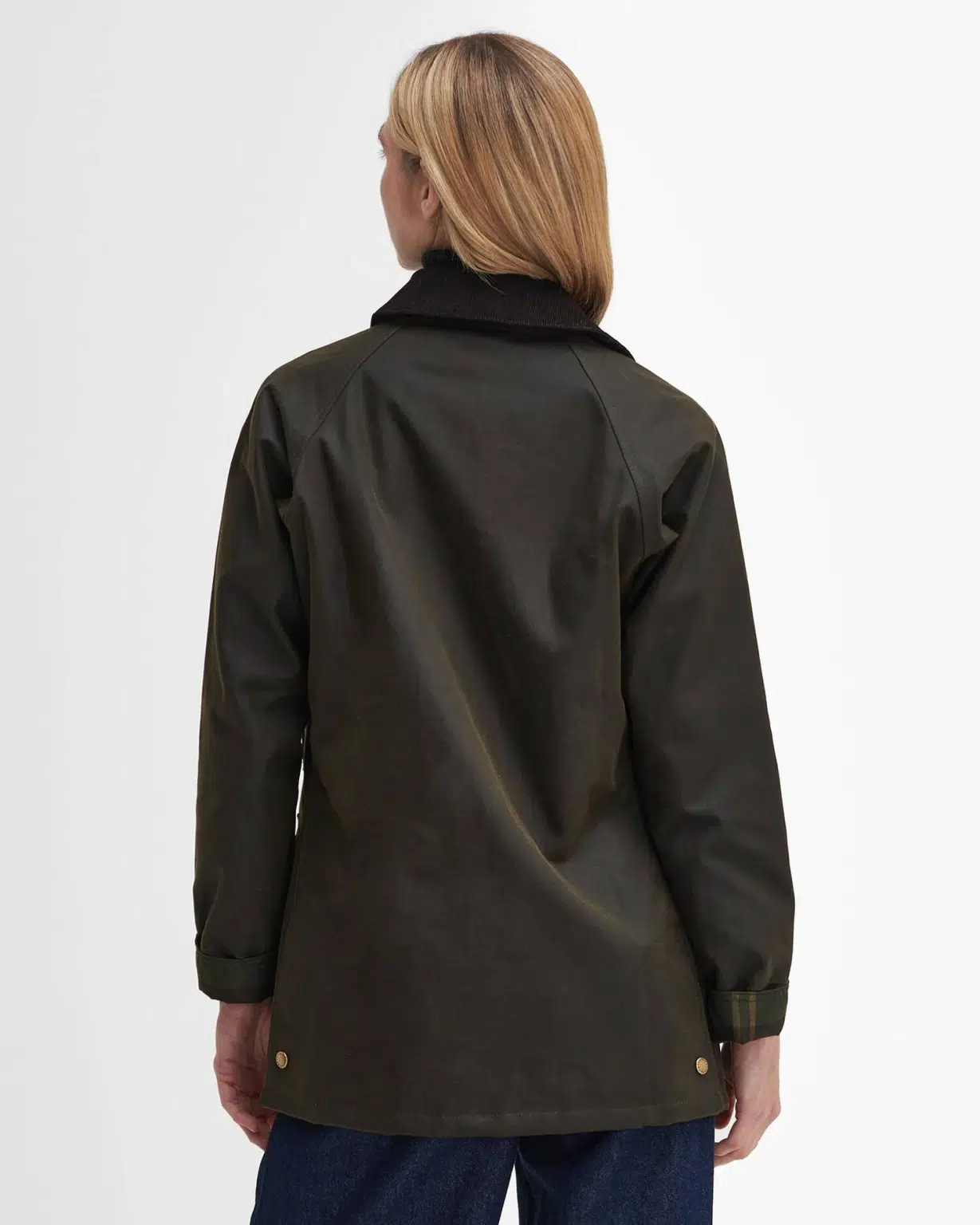 Veste huilée femme Barbour Acorn vert olive
