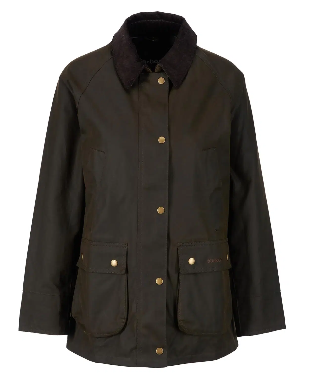 Veste huilée femme Barbour Acorn vert olive
