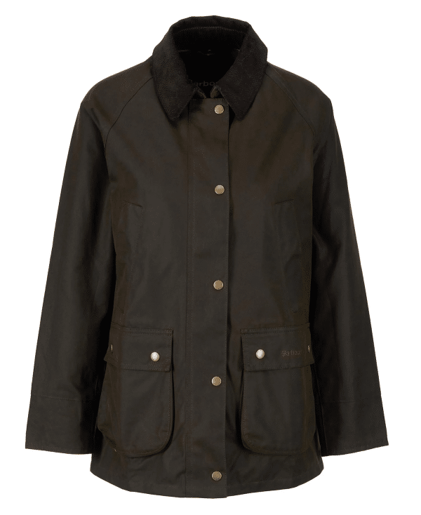 Veste huilée femme Barbour Acorn vert olive
