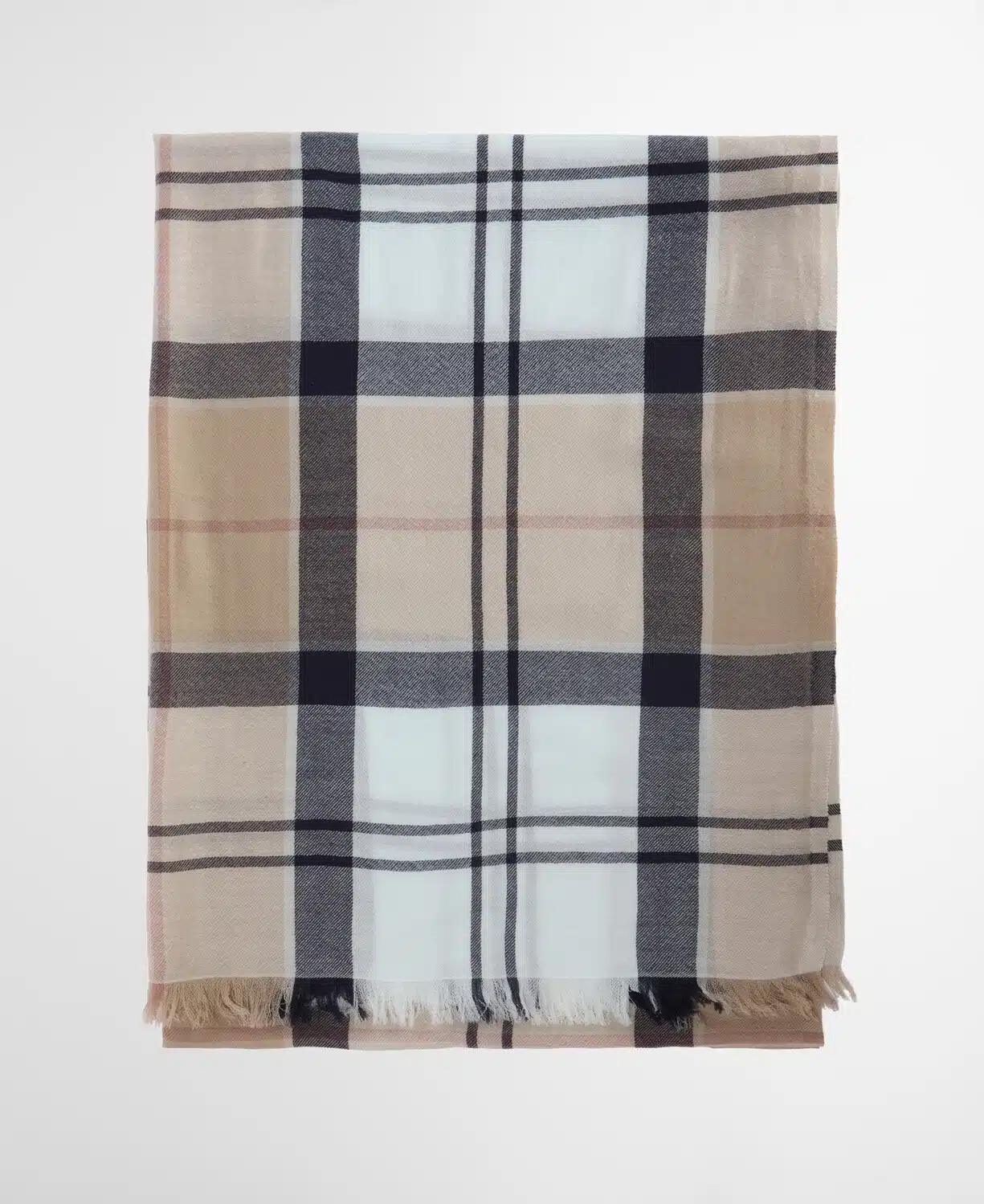 Echarpe en pashmina tartan Verona Barbour