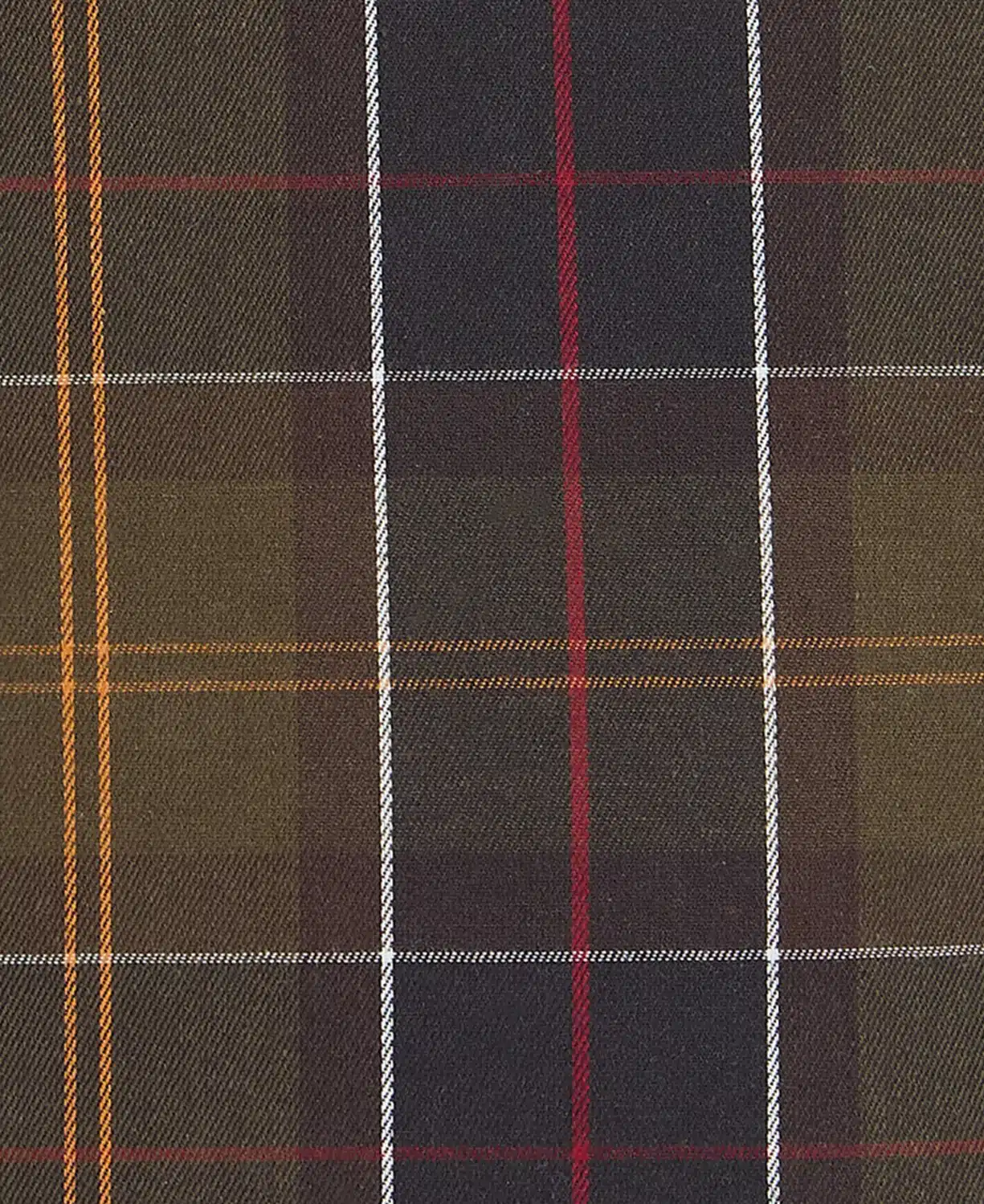 Sac seau en cuir et tartan Barbour Cedar