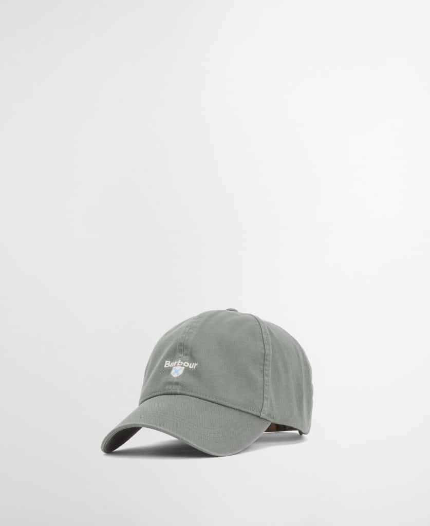 Casquette barbour cascade en coton agave green