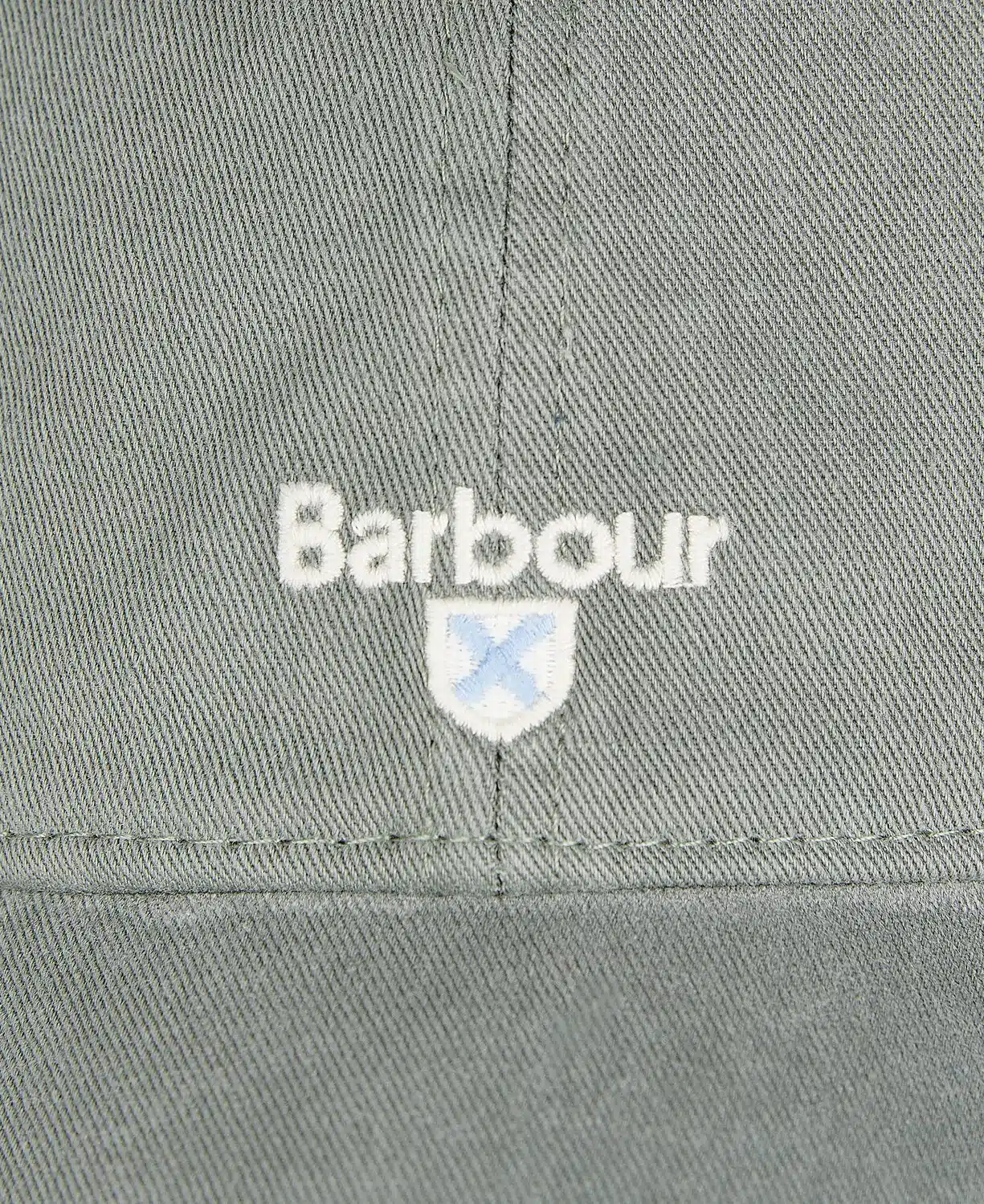 Casquette barbour cascade en coton agave green