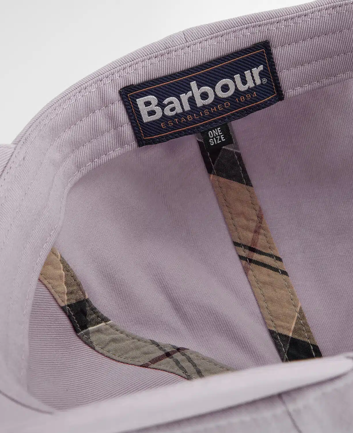 Caquette Barbour cascade en coton heather mist