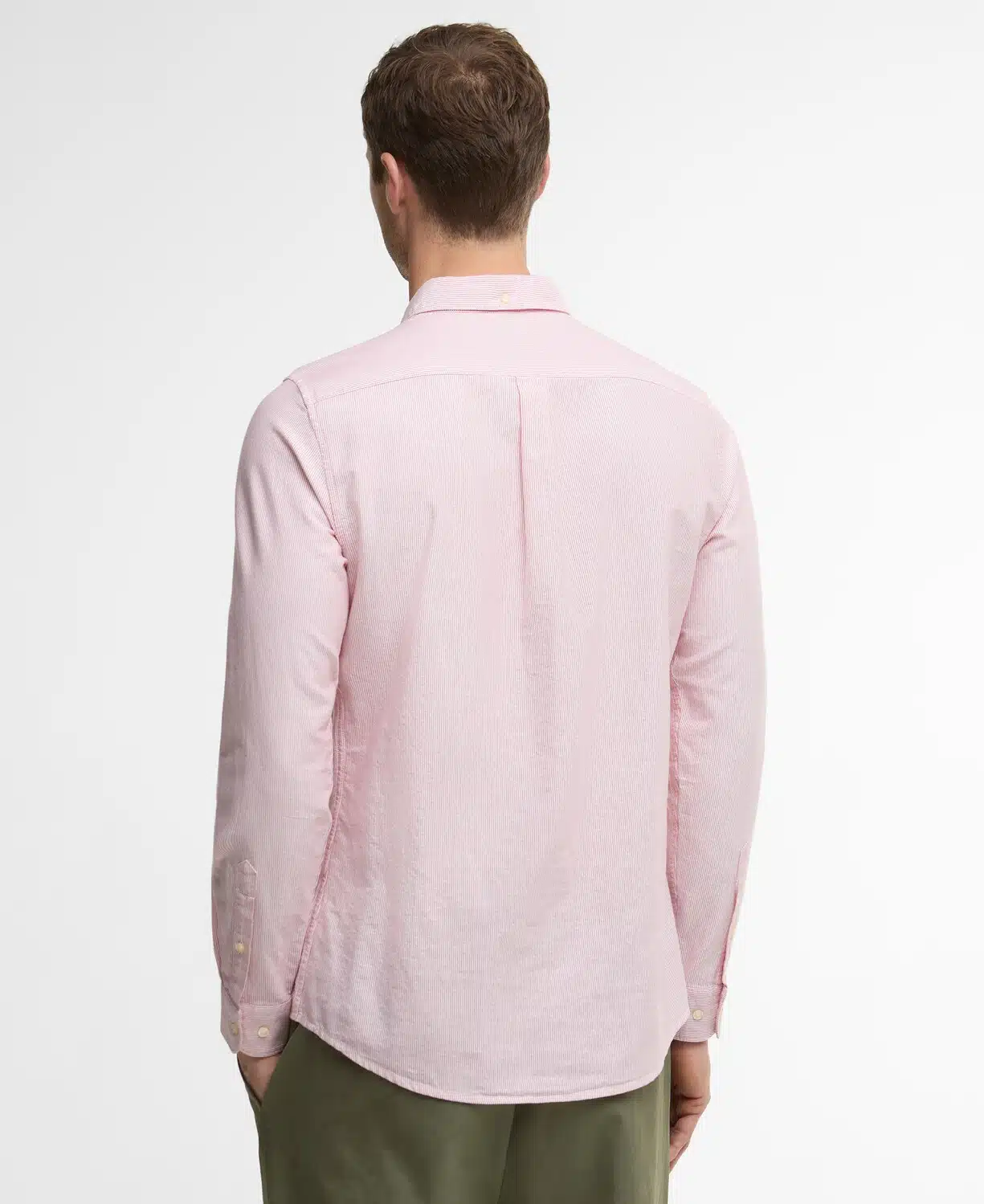 Chemise rayée rouge striped oxtown barbour red
