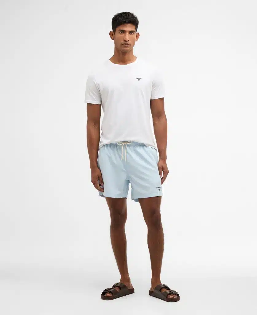 Short de bain homme Staple Logo 5" Barbour ocean sky