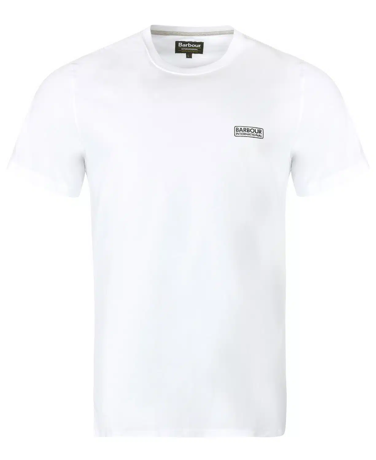 T-shirt homme Small Logo Barbour International blanc