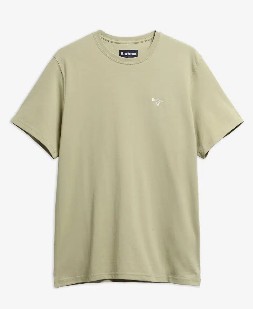 T-shirt essential sports logo Barbour sea green
