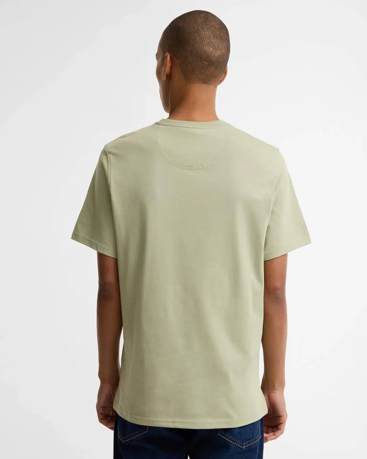 T-shirt essential sports logo Barbour sea green