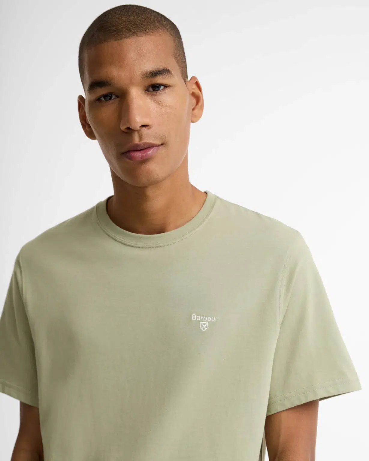 T-shirt essential sports logo Barbour sea green