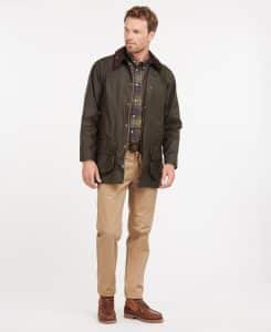 Veste huilée homme Classic Beaufort Barbour