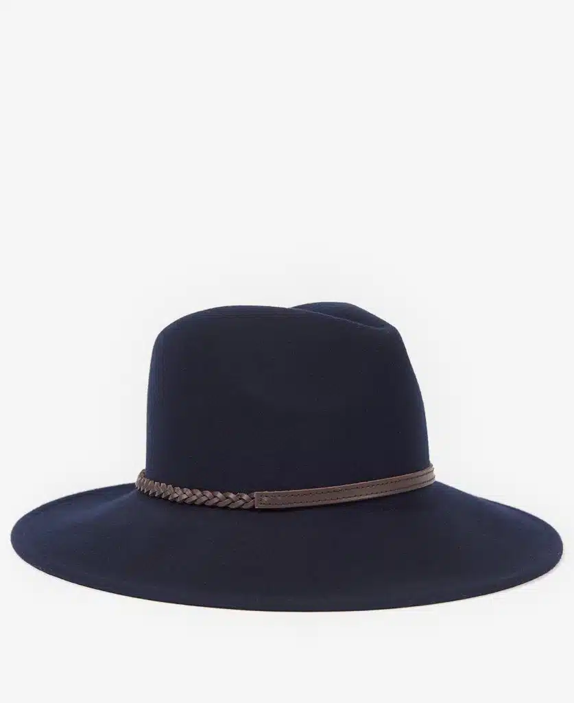 Chapeau en laine feutrée femme Tack Fedora Barbour