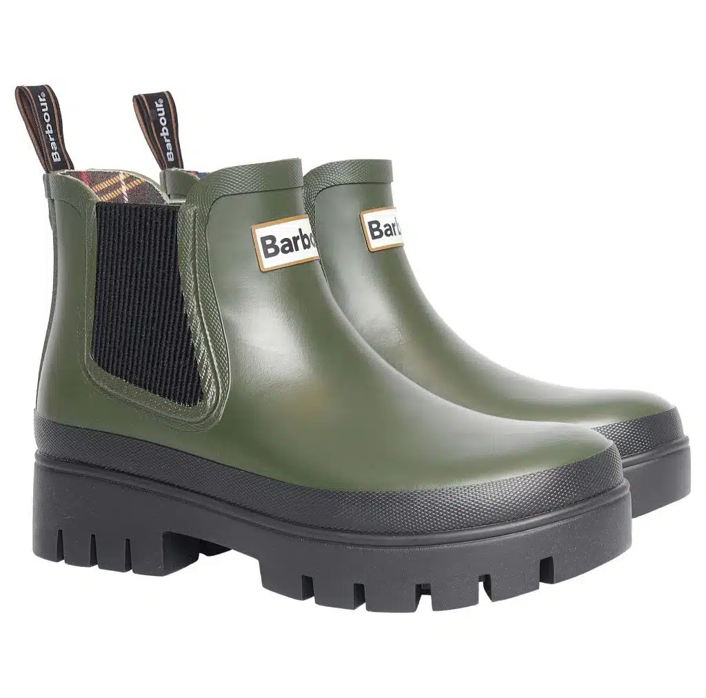 Bottines de pluie femme Halton Barbour
