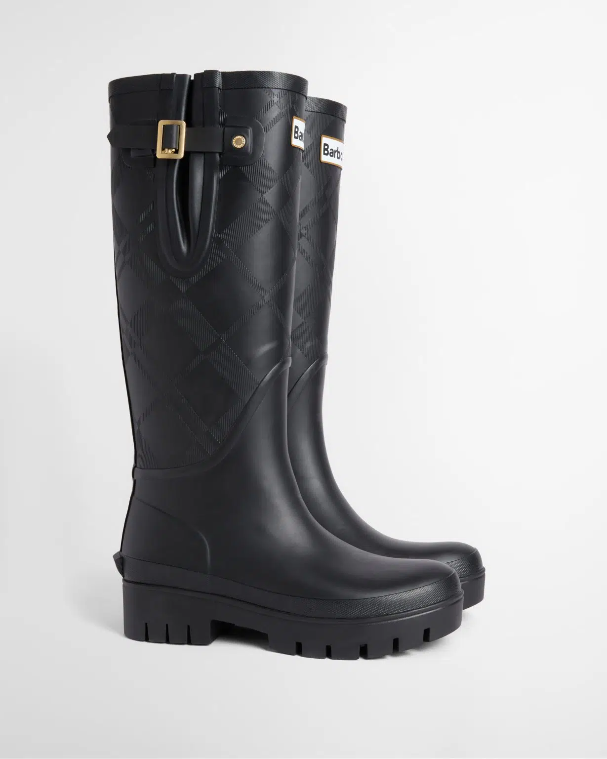 Bottes hautes Leighton Tartan Barbour – Image 6